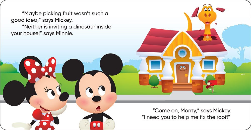 Disney My First Stories: Mickey and the Dinosaur