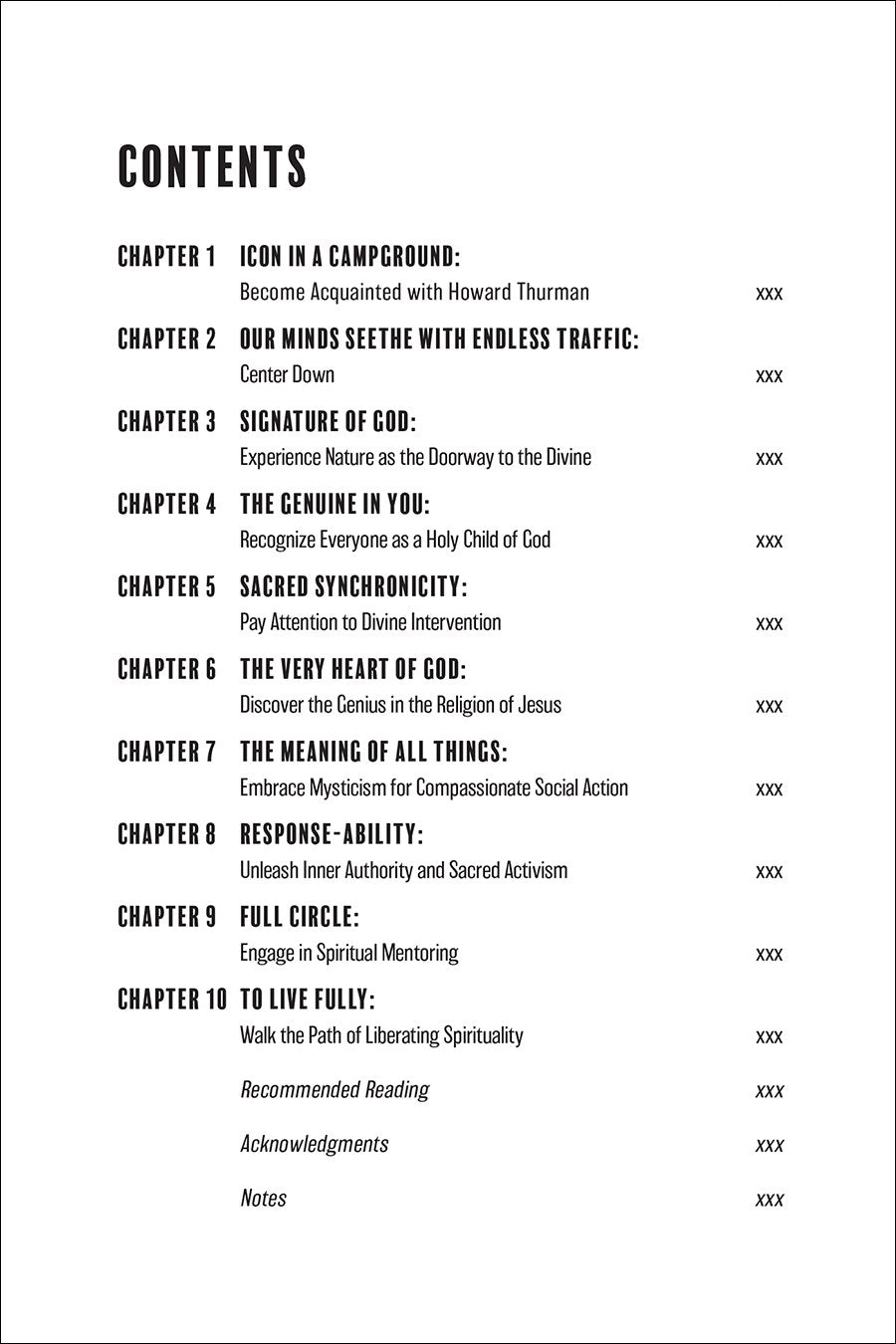 What Makes You Come Alive