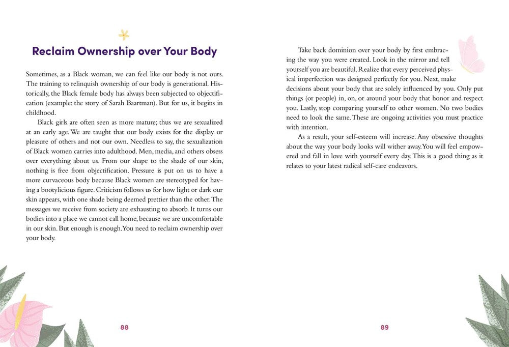 Self-Care for Black Women: 150 Ways to Radically Accept & Prioritize Your Mind, Body, & Soul