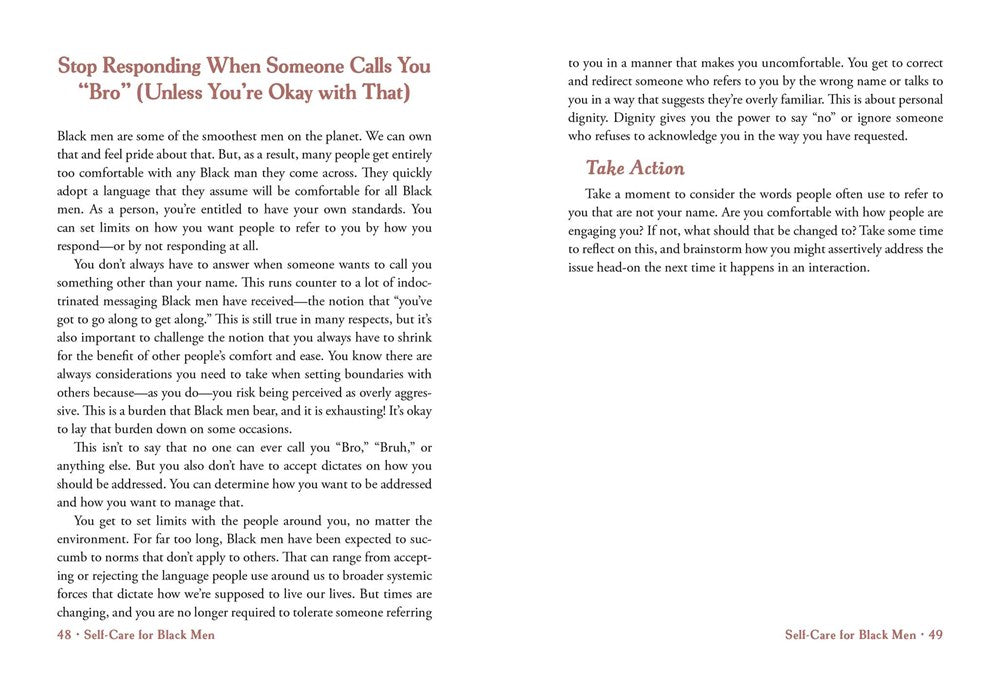 Self-Care for Black Men: 100 Ways to Heal and Liberate (Self-Care for Black Men Series)