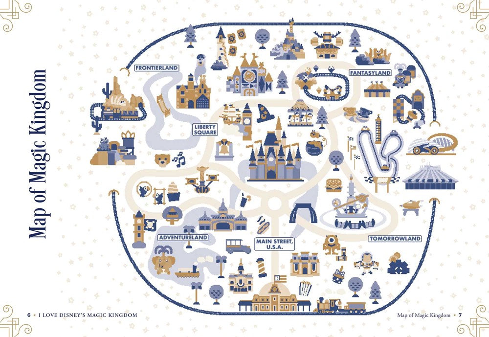 I Love Disney's Magic Kingdom: 100+ Surprising Facts, Magical Quizzes, Fan-Favorite Trivia, and More about Disney's Magic Kingdom! (I Love Disney Gift Book Series)