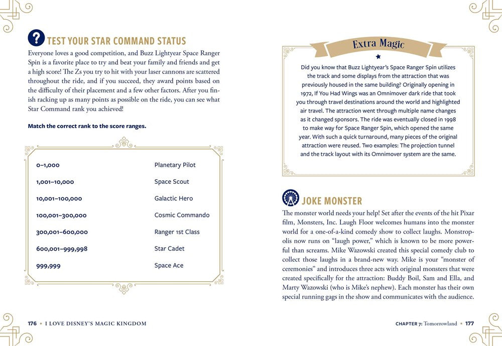 I Love Disney's Magic Kingdom: 100+ Surprising Facts, Magical Quizzes, Fan-Favorite Trivia, and More about Disney's Magic Kingdom! (I Love Disney Gift Book Series)