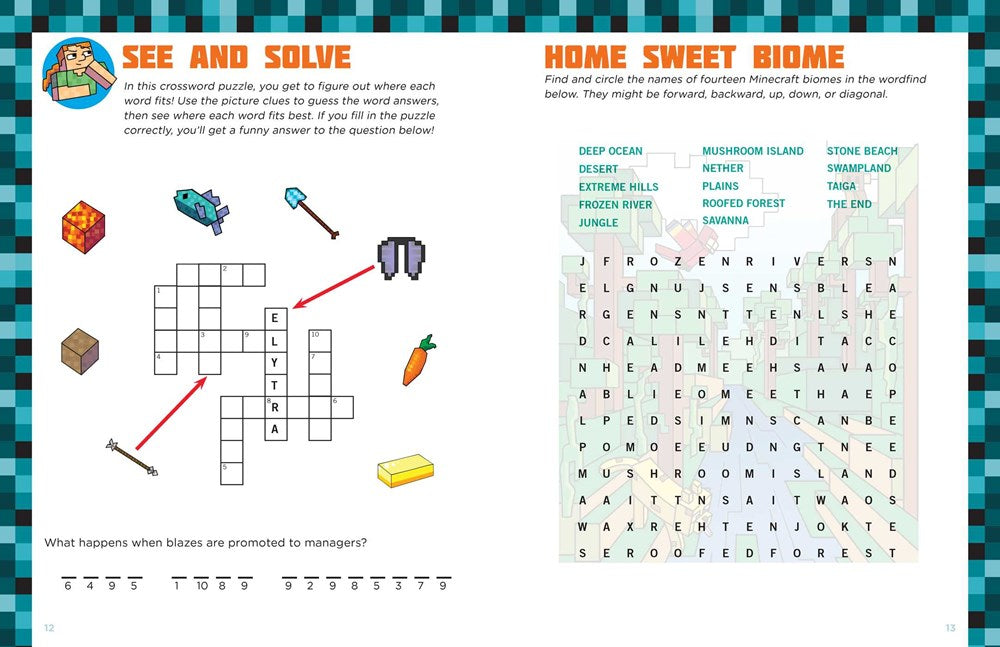 Astounding Activities for Minecrafters: Puzzles and Games for Endless Fun