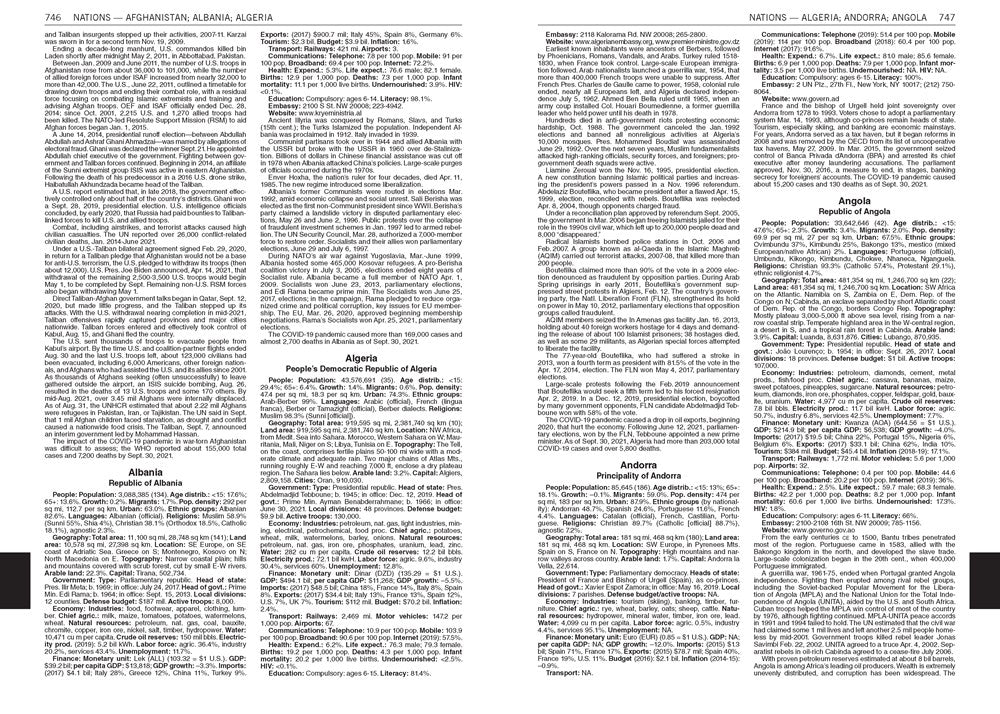 The World Almanac and Book of Facts 2023