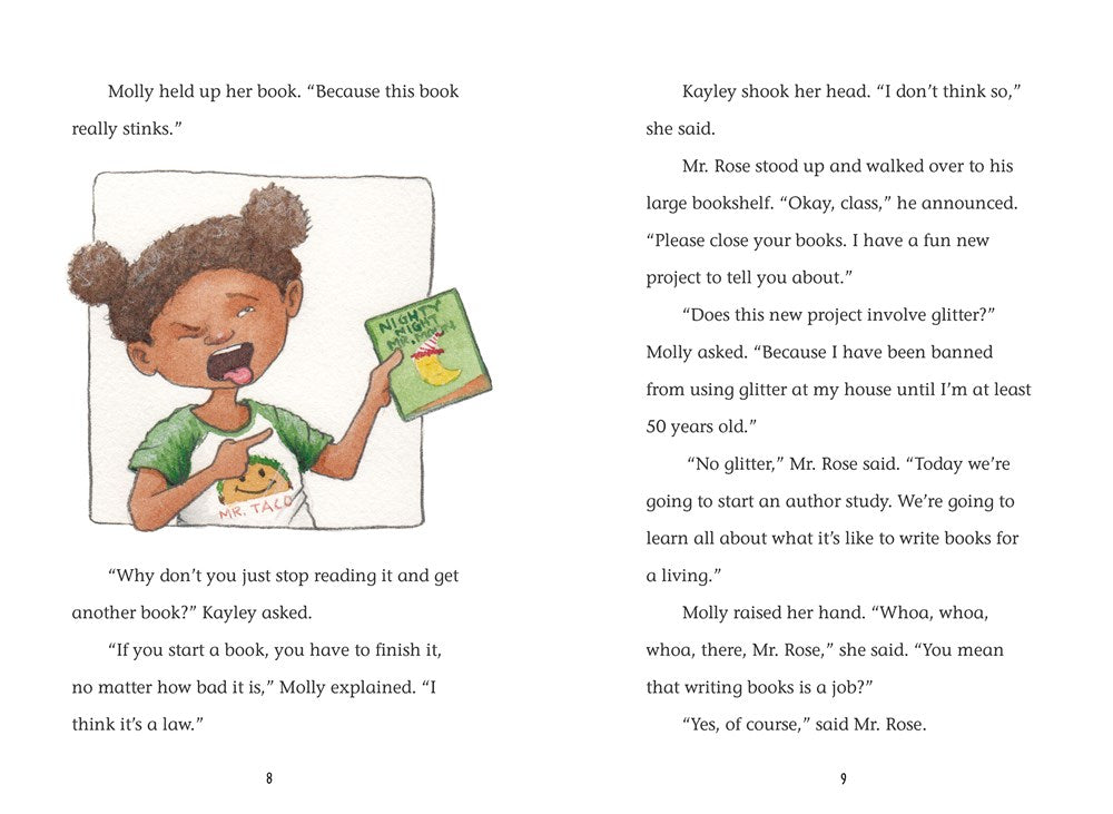 Top Secret Author Visit