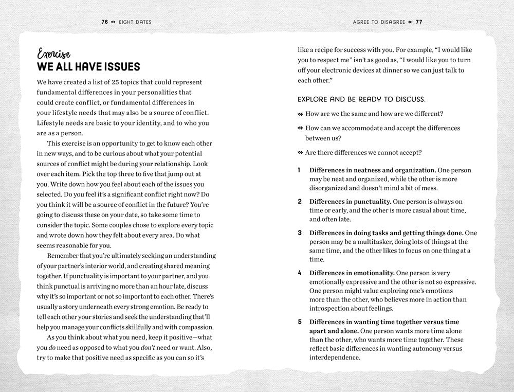 Eight Dates: Essential Conversations for a Lifetime of Love