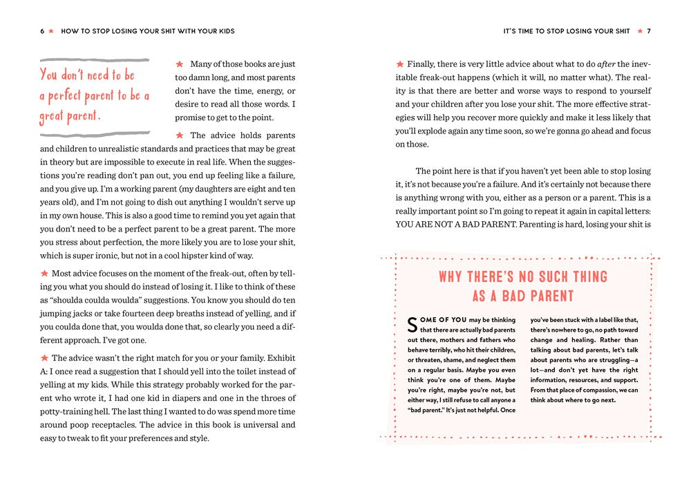 How to Stop Losing Your Sh*t with Your Kids: A Practical Guide to Becoming a Calmer, Happier Parent