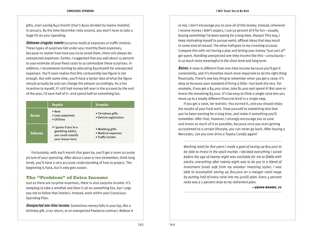 I Will Teach You to Be Rich