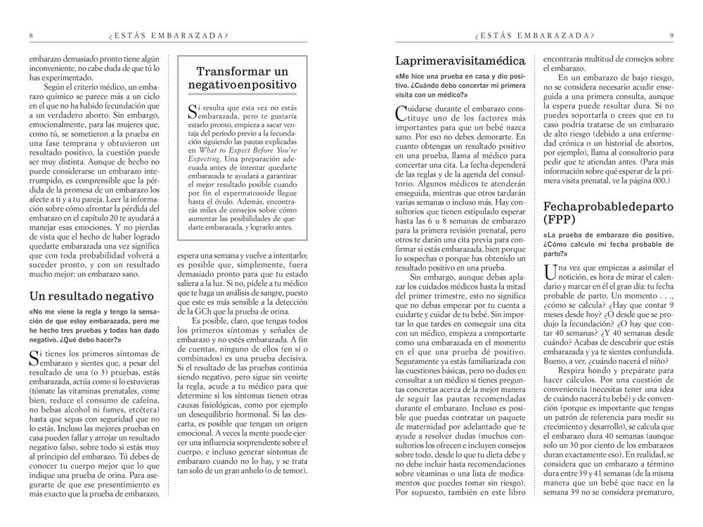 Qué puedes esperar cuando estás esperando