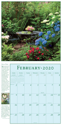 Secret Garden Wall Calendar 2020