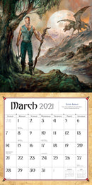 Boris Vallejo and Julie Bell's Fantasy Wall Calendar 2021