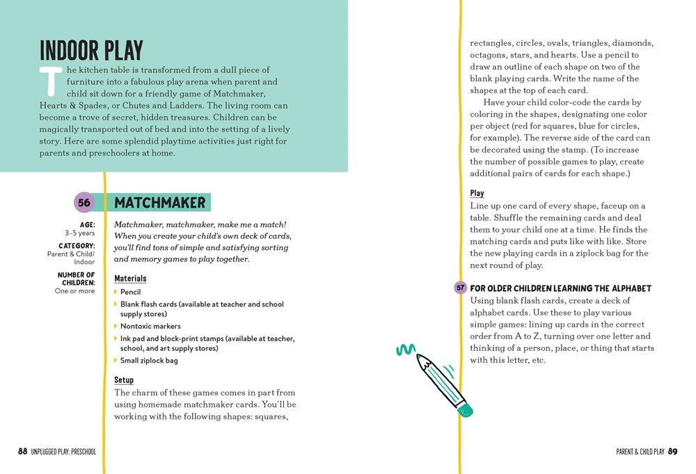 Unplugged Play: Preschool