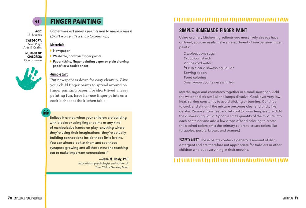 Unplugged Play: Preschool