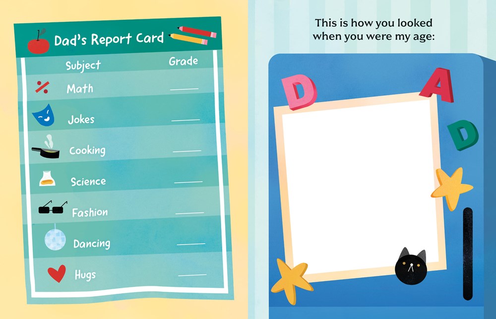 A Book about Dad with Words and Pictures by Me