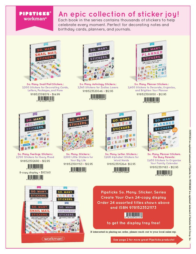 So. Many. Feelings Stickers.