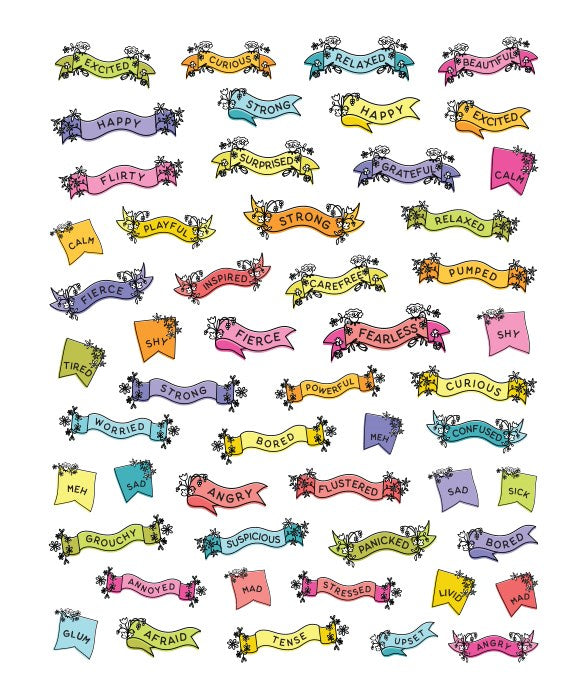 So. Many. Feelings Stickers.