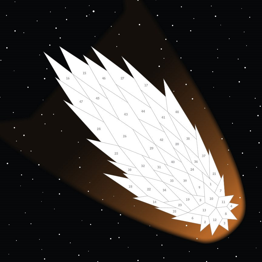 Paint by Sticker Kids: Outer Space : Create 10 Pictures One Sticker at a Time! Includes Glow-in-the-Dark Stickers