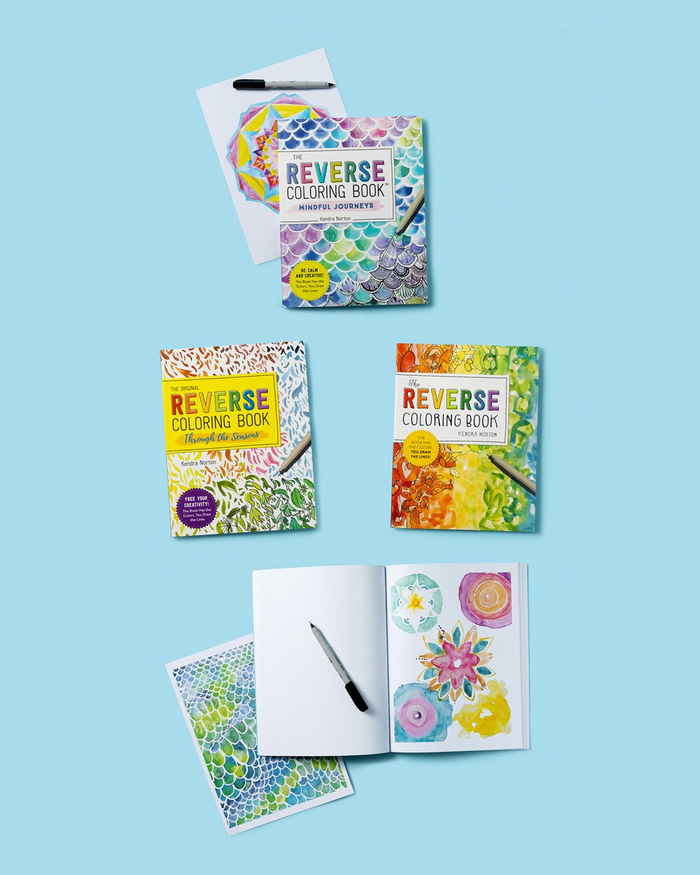 The Reverse Coloring Book(tm)