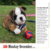 365 Dogs Page-A-Day Calendar 2023