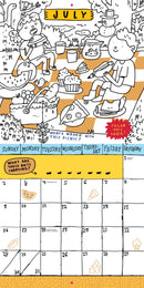 Kid's Awesome Activity Wall Calendar 2023