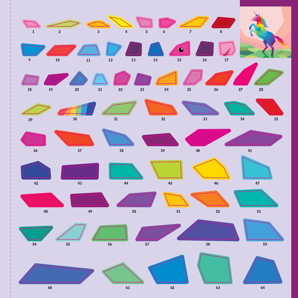 Paint by Sticker Kids: Rainbows Everywhere! : Create 10 Pictures One Sticker at a Time!