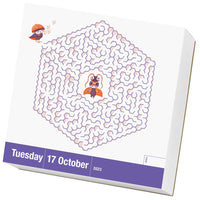 Maze-A-Day Page-A-Day Calendar 2023