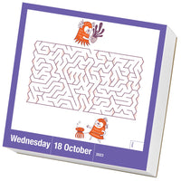 Maze-A-Day Page-A-Day Calendar 2023