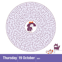 Maze-A-Day Page-A-Day Calendar 2023