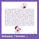 Maze-A-Day Page-A-Day Calendar 2023