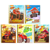 Blaze and the Monster Machines Little Golden Book Library -- 5 Little Golden Books: Five of Nickeoldeon's Blaze and the Monster Machines Little Golden Books