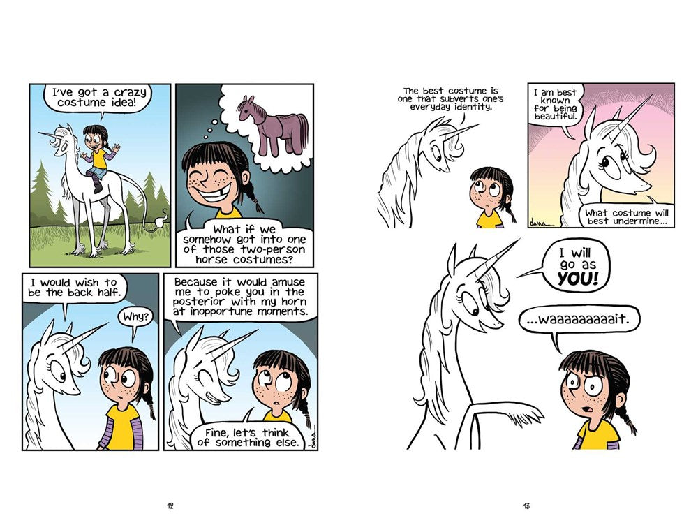 The Enchanting Escapades of Phoebe and Her Unicorn