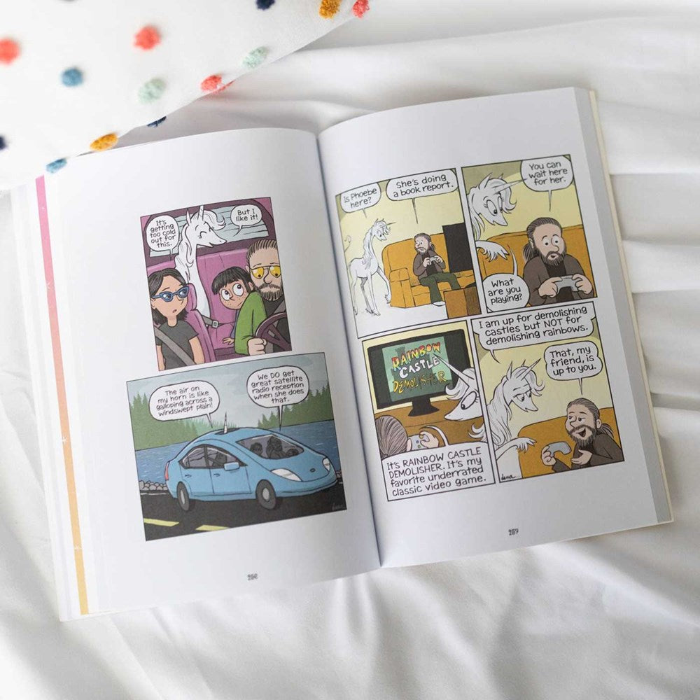 The Enchanting Escapades of Phoebe and Her Unicorn