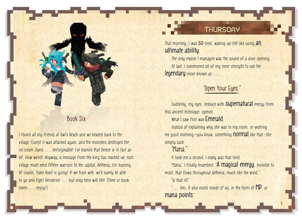 Diary of an 8-Bit Warrior: Shadow Over Aetheria: An Unofficial Minecraft Adventure (Volume 7)