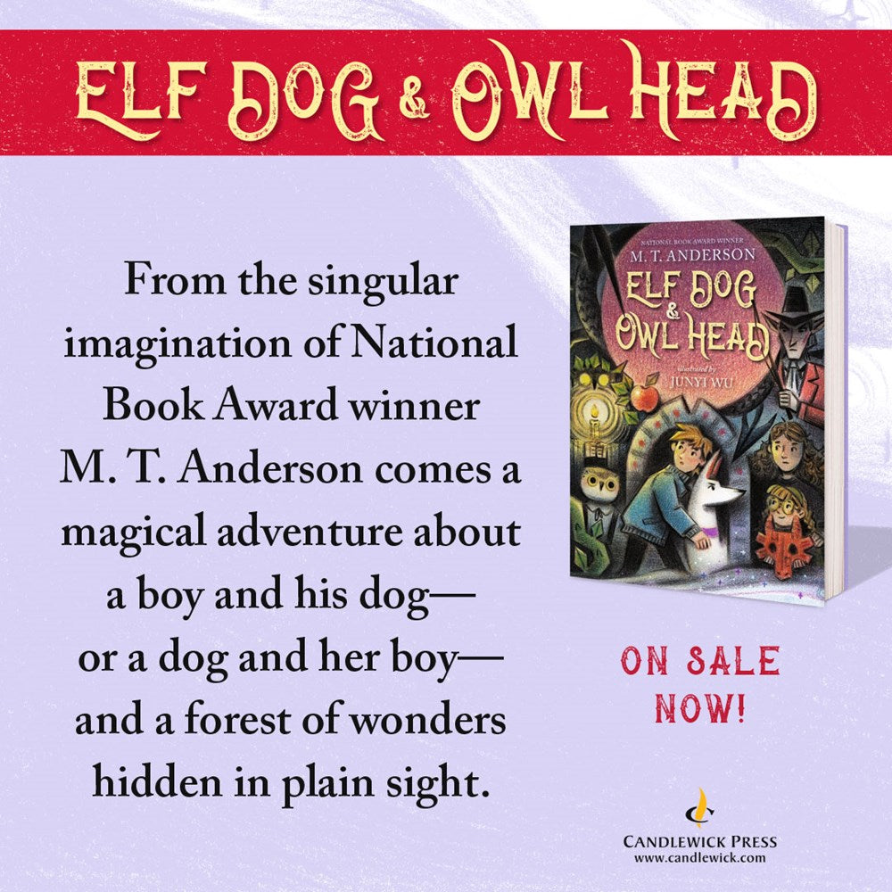 Elf Dog and Owl Head