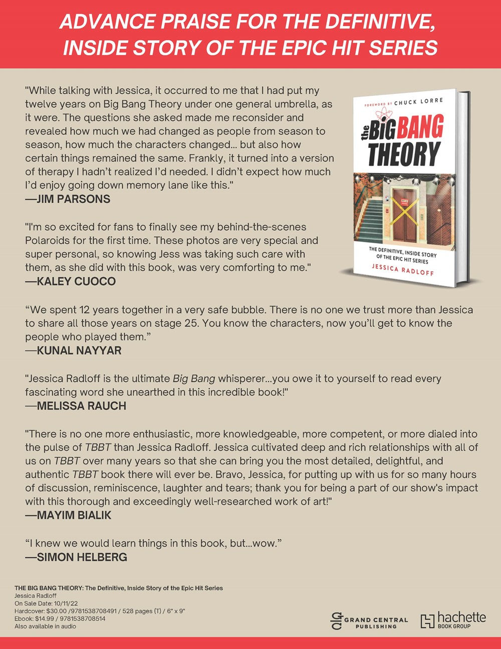 The Big Bang Theory: The Definitive, Inside Story of the Epic Hit Series