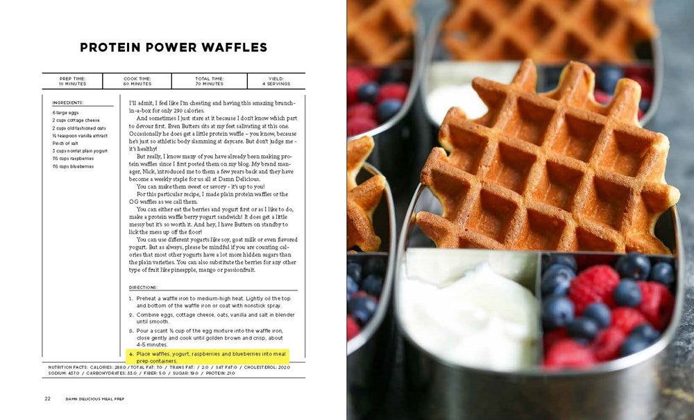 Damn Delicious Meal Prep: 115 Easy Recipes for Low-Calorie, High-Energy Living