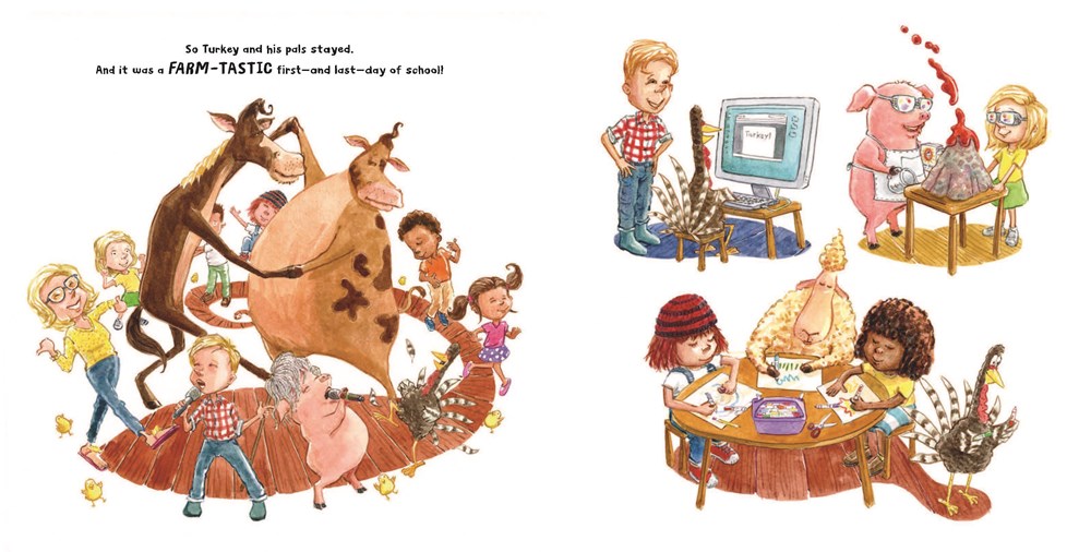 Turkey Goes to School