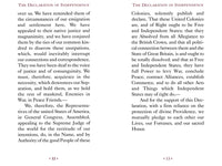 Declaration of Independence