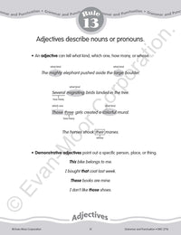 Grammar & Punctuation, Grade 6 Teacher Resource