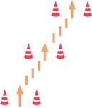 Training and Riding with Cones and Poles