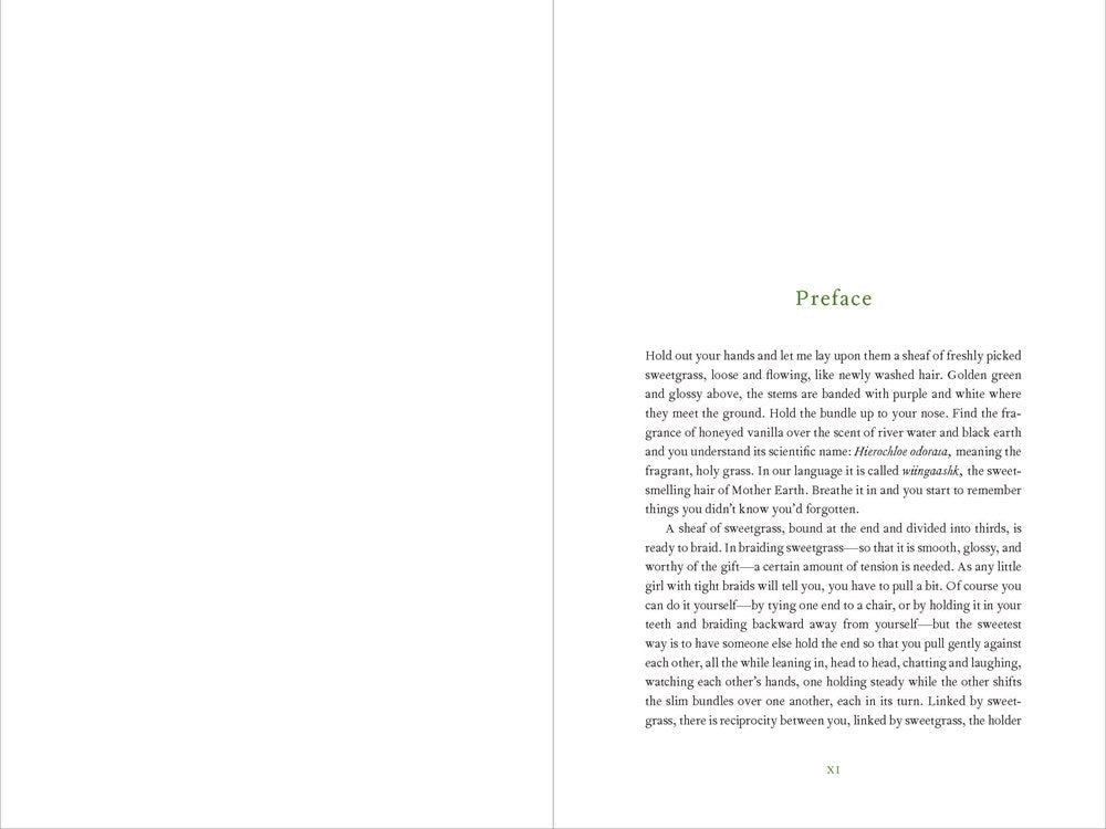 Braiding Sweetgrass: Indigenous Wisdom, Scientific Knowledge and the Teachings of Plants