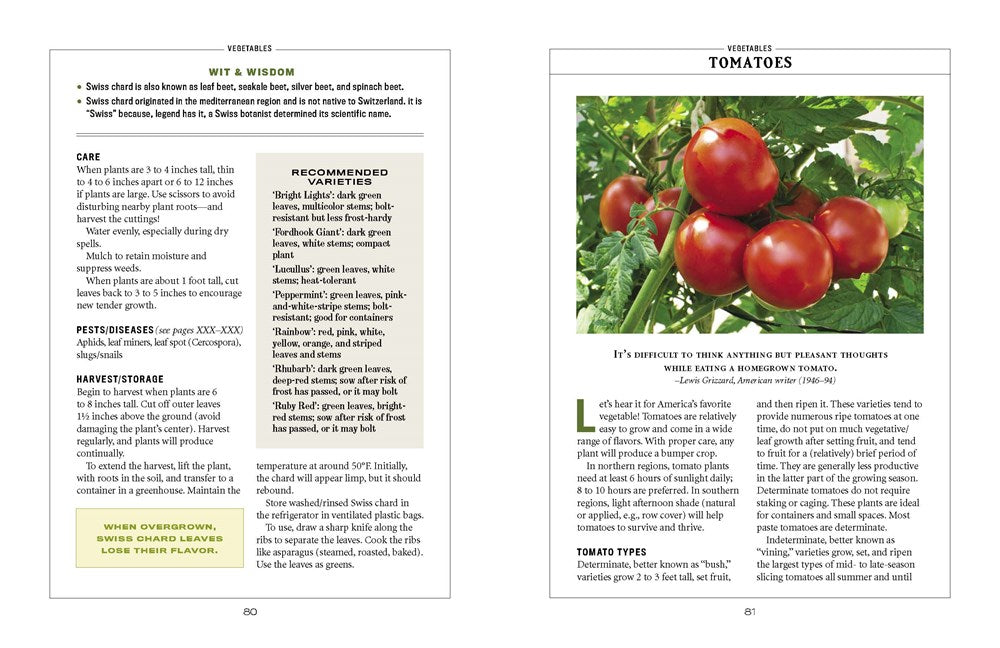The Old Farmer's Almanac Vegetable Gardener’s Handbook