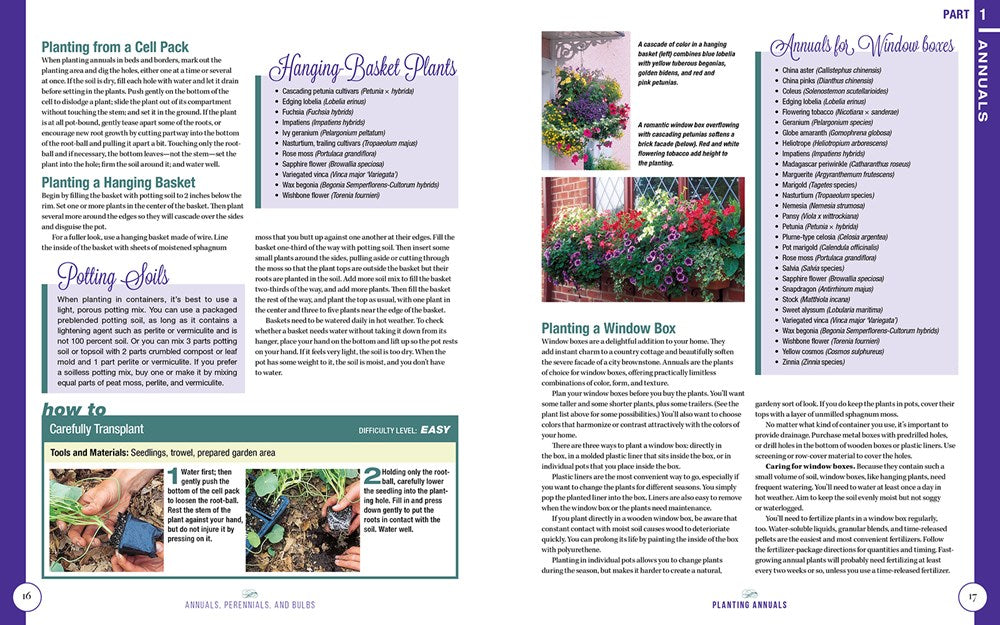 Annuals, Perennials, and Bulbs