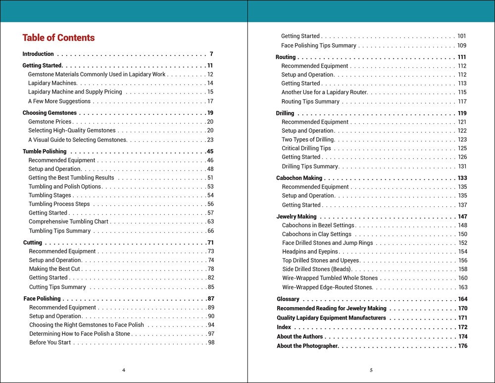 Gemstone Tumbling, Cutting, Drilling & Cabochon Making