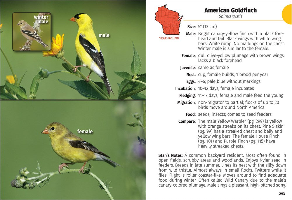 Birds of Wisconsin Field Guide  (3rd Edition, Revised)