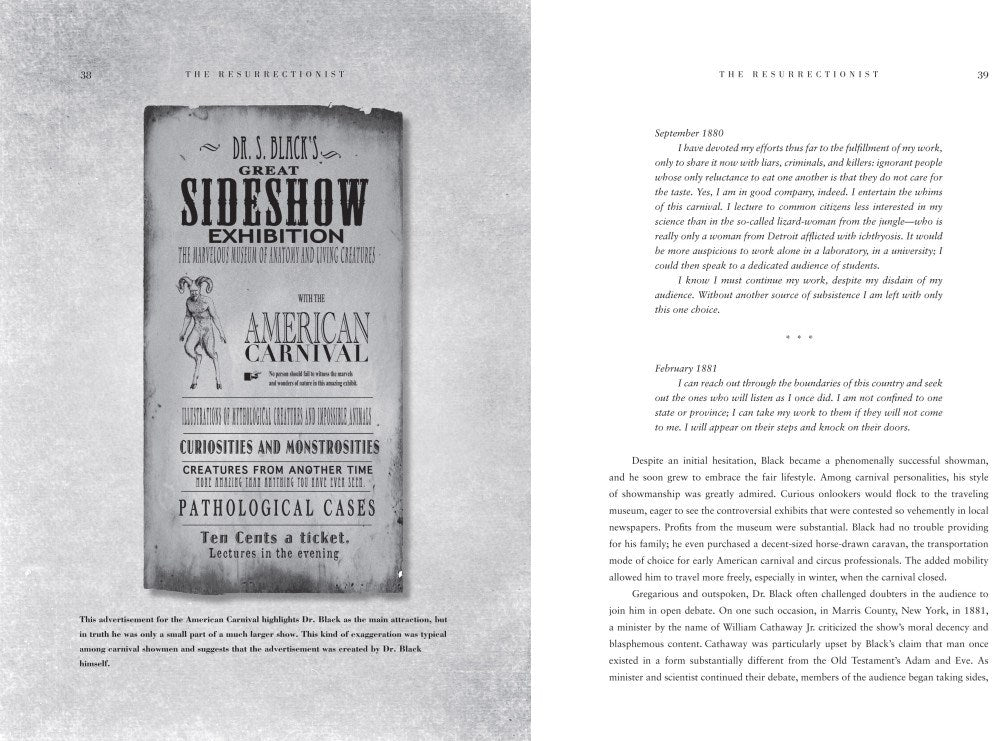 The Resurrectionist: The Lost Work of Dr. Spencer Black