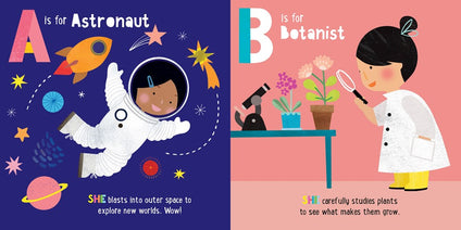 ABC for Me: ABC What Can She Be?: Girls can be anything they want to be, from A to Z (Volume 5)