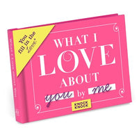 What I Love about You Fill in the Love Journal & Gift Book: SKU 50061