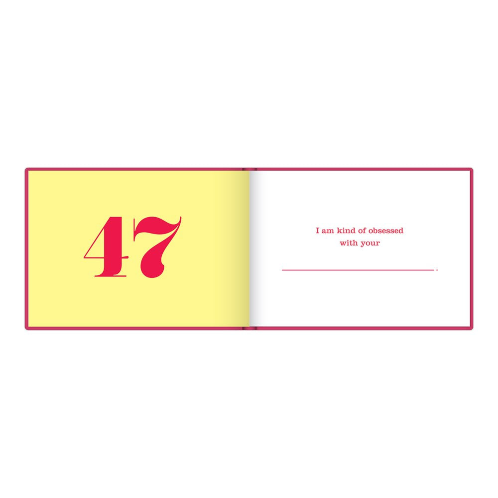 What I Love about You Fill in the Love Journal & Gift Book: SKU 50061