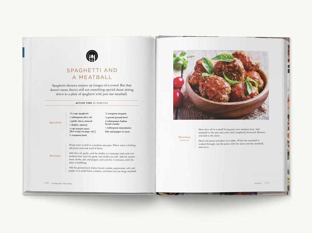 The Cooking for One Cookbook
